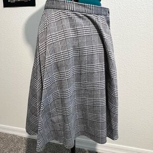 Moon Plaid Women's Skirt